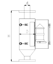design sketch of bullet separator