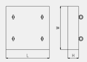 Magnetic Plate with Suspended Plate Magnet MP-S - China Block Magnets, Magnetic  Plate